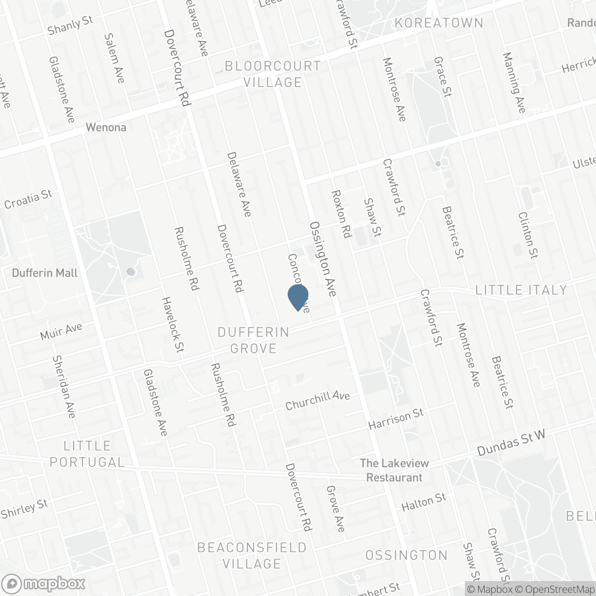 20 CONCORD AVENUE, Toronto, Ontario M6H 2P1
